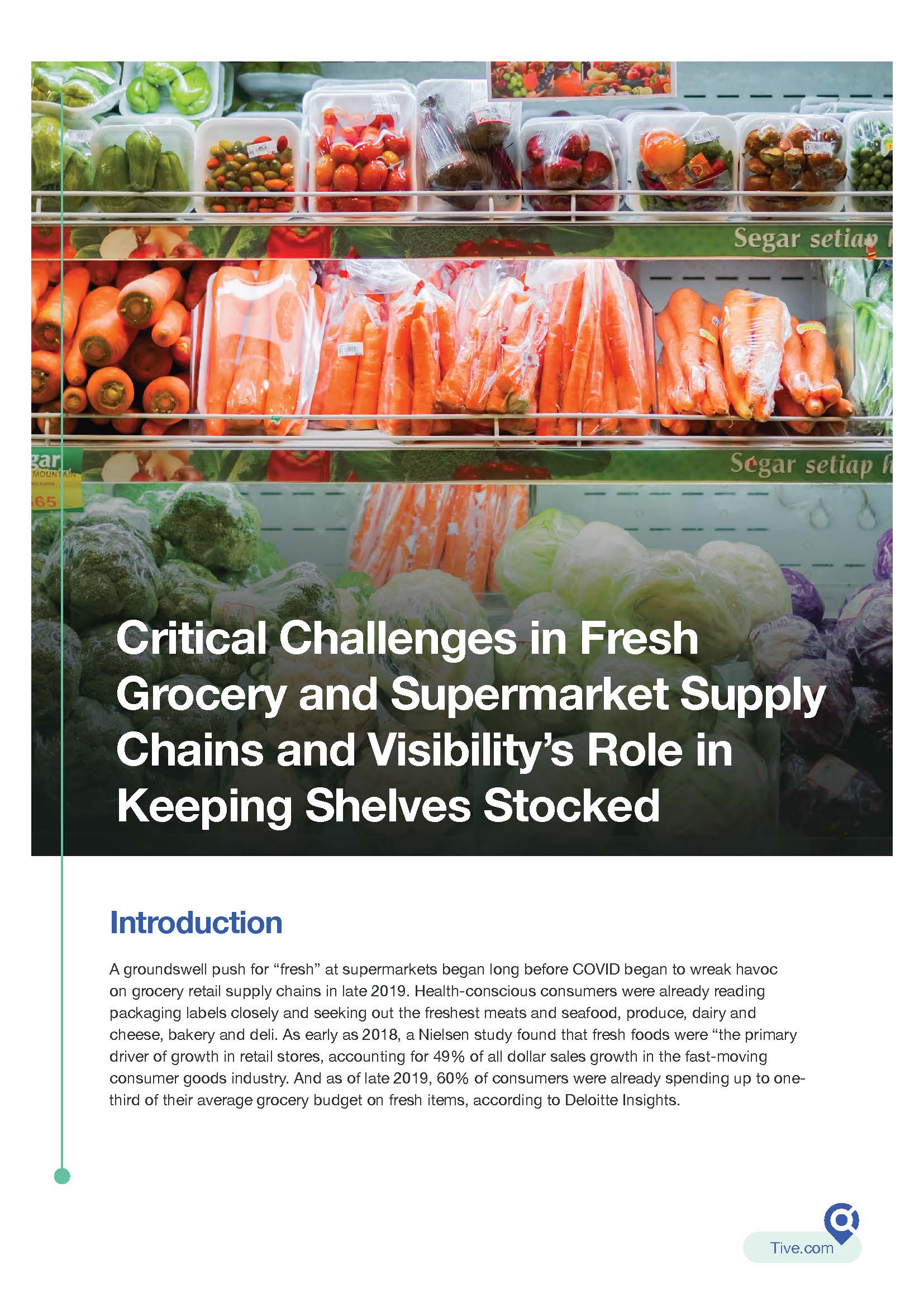 Critical Challenges in Supermarket Supply Chains & Visibility's Role in